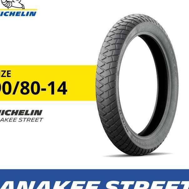 Michelin Ban Motor Anakee Street 90 R14 Ban Tubeless