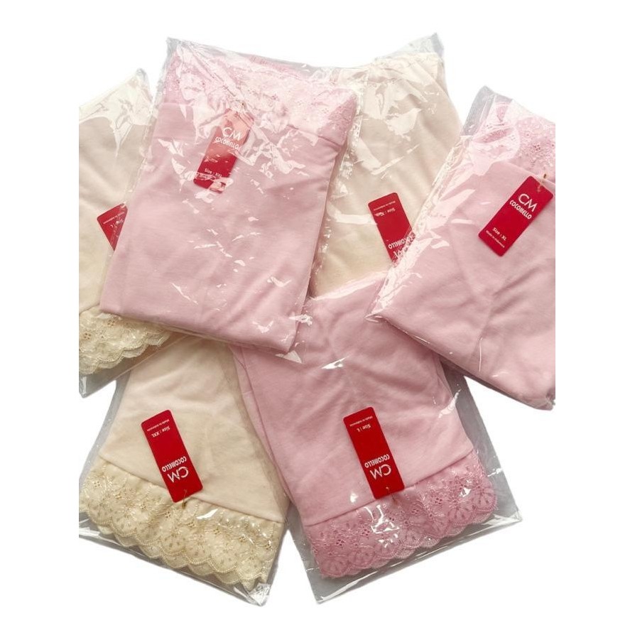 ROK Celana Dalaman Pendek Katun Cocomello | Celana Pendek Wanita CocoMello | Under Rok