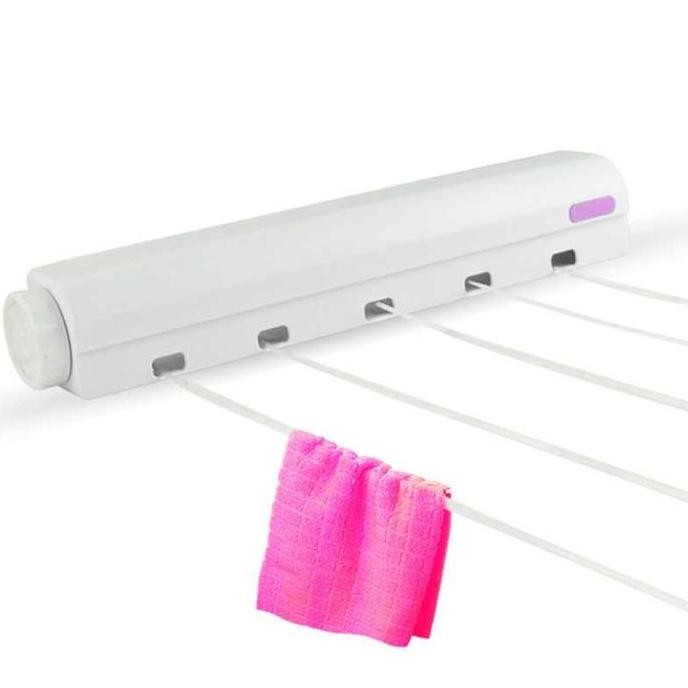 

Jemuran Baju Praktis Indoor Retractable 5 Tali Ly176