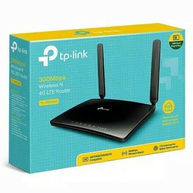 Modem Router 4G Tp-Link Mr-6400 Bisa Langsung Pakai Kartu Gsm