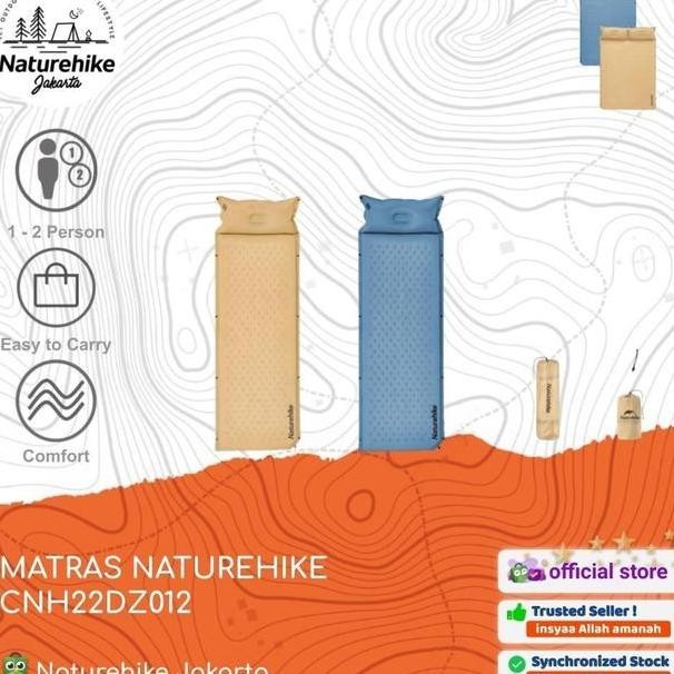 Matras Self Inflate Sleeping Pad Camping Naturehike Cnh22Dz012