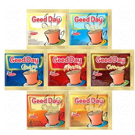 

Good Day 3in1 Instant Coffee 20gr × 10 Sachet