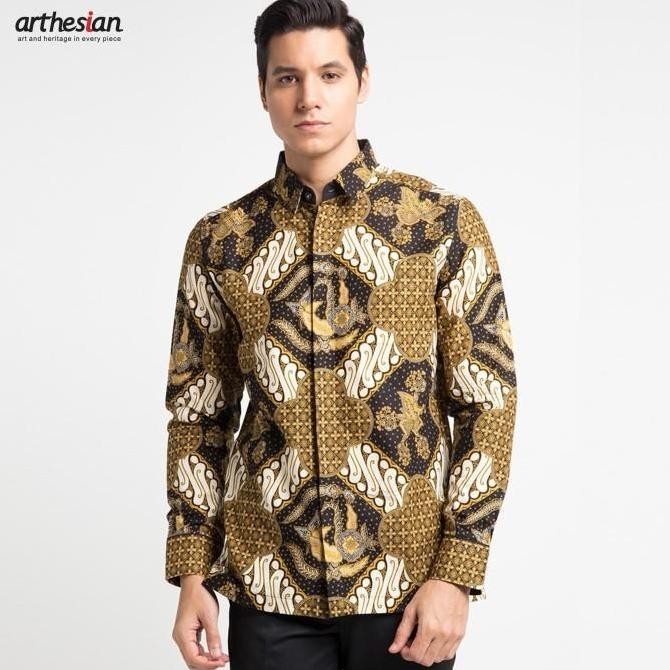[Arthesian] Kemeja Batik Pria - Antasena Batik Printing