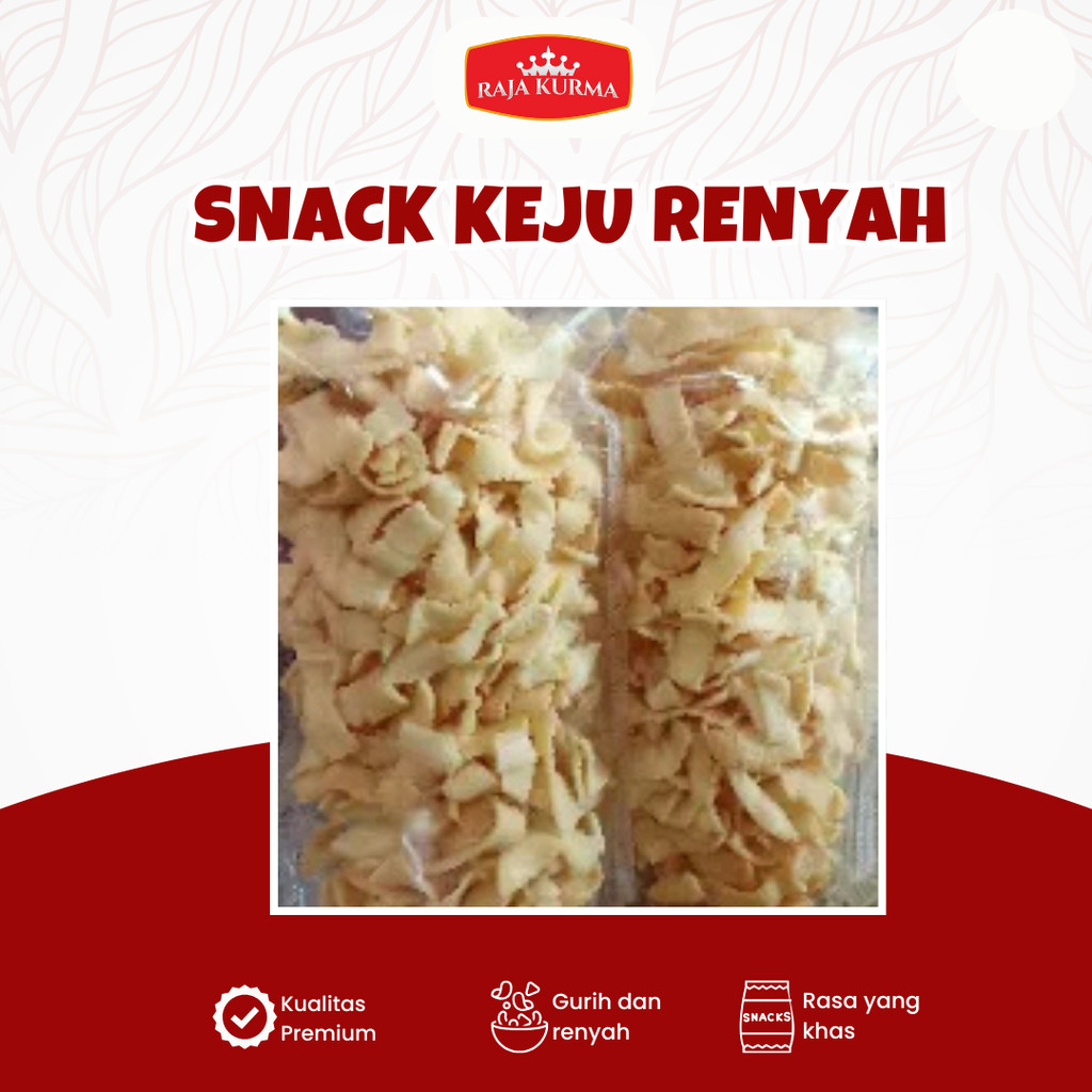 

kerupuk keju renyah snack kiloan 500gr cemilan murah dari bahan berkualitas
