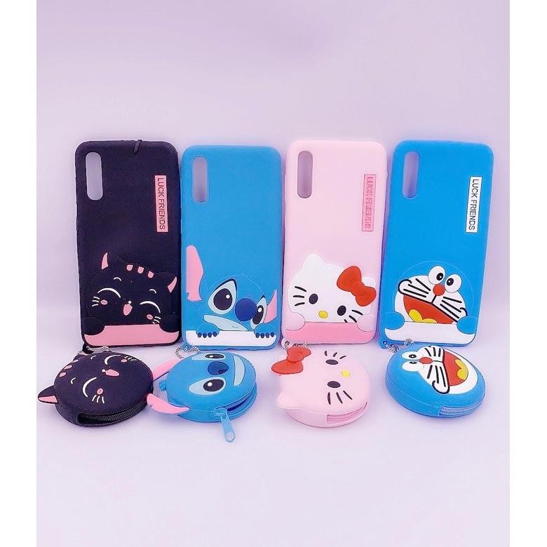 Terbaru Xiaomi Redmi 5A/ Redmi 7A/ Case Disney Boneka+Gantungan Dompet Sale