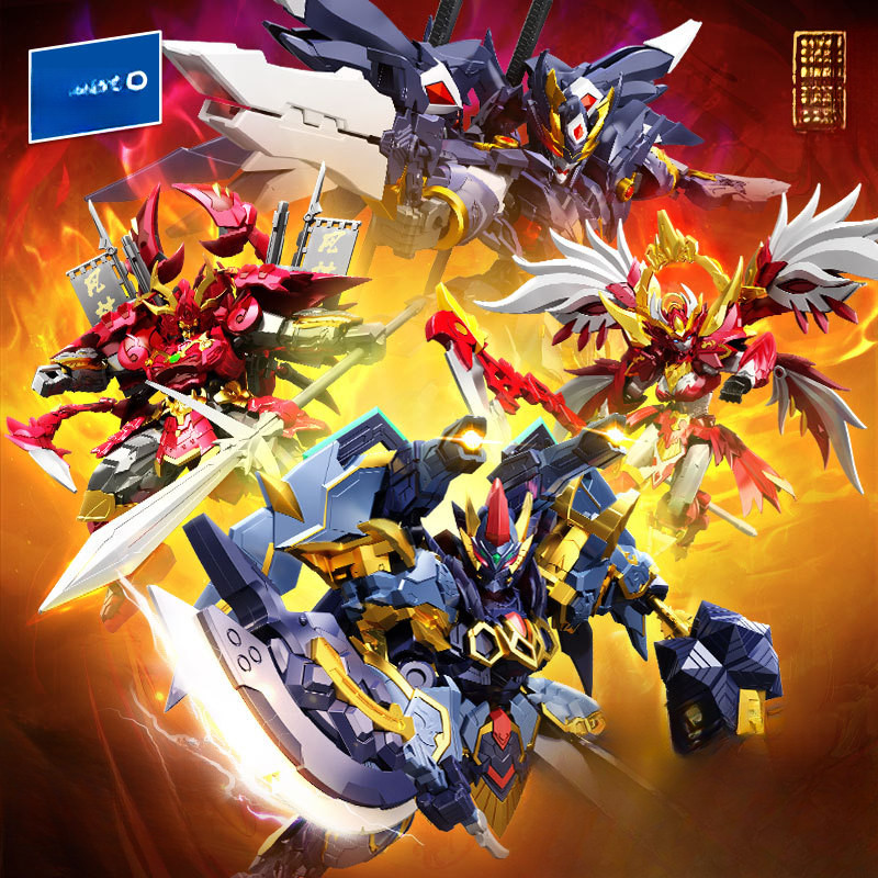 Senbao Building Blocks Hidden Path Model Yuanling War Chronicles Tianwei Level Second Edition Suzaku