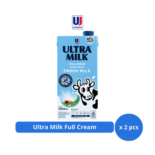 

Ultra Milk Full Cream 1000ml x 2 pcs