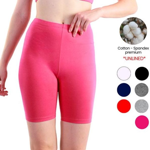 Sier Basic Biker Shorts Pants Celana Pendek Olahraga Pria Wanita