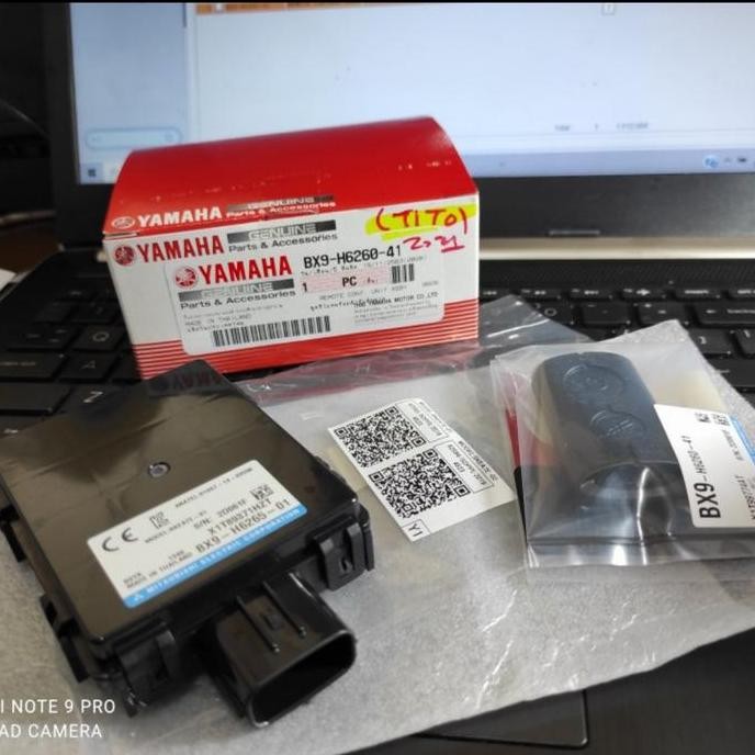 Remote Keyless Set Ecu Xmax ,Aerox 155,Freego,Lexi B74 H6260 40 Ygp