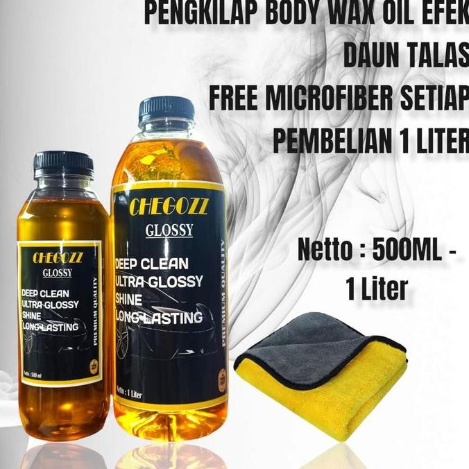 SILICON OIL KUNING BERAROMA EFEK DAUN TALAS 220 ML - 1 LITER