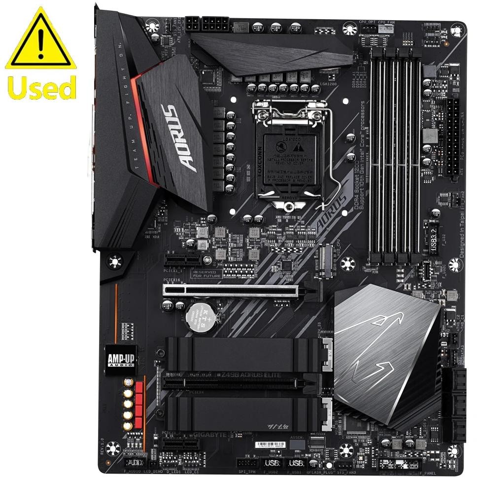 Gigabyte Z490 Aorus Elite Lga 1200 Intel Z490 Atx Motherboard With Dual M.2, Sata 6Gb/S, Usb 3.2