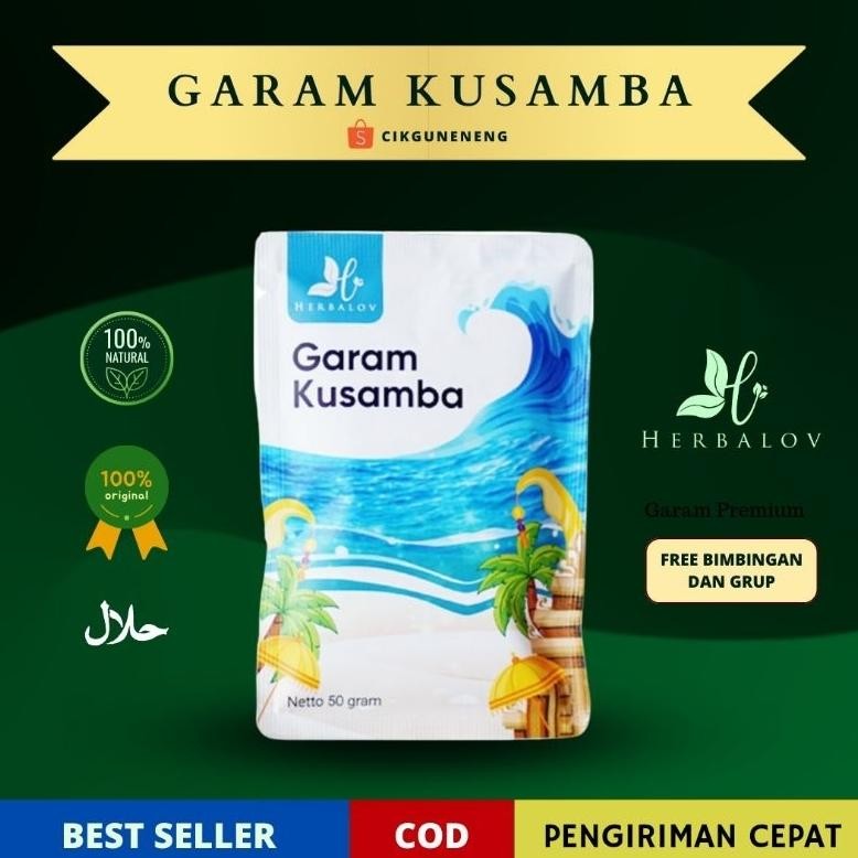 

(Terbaru) GARAM KUSAMBA BY HERBALOV (Terlaris)