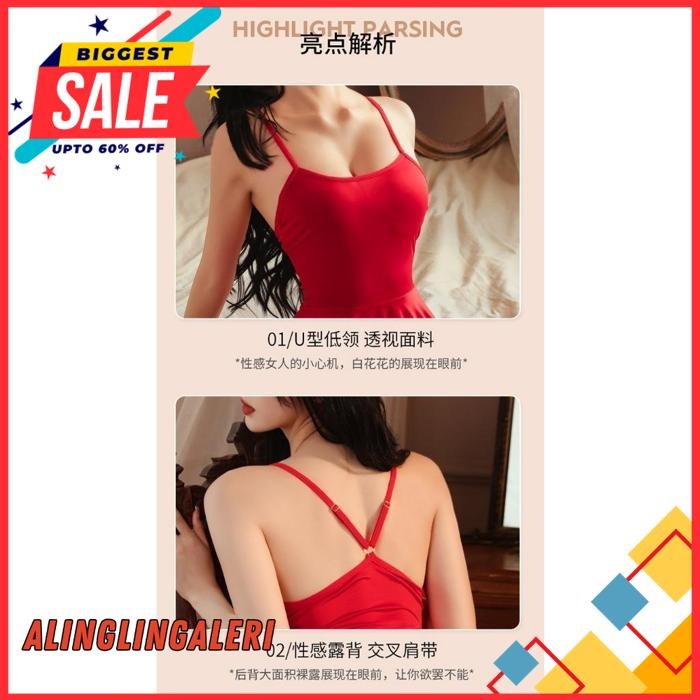 LINGERIE SEXY SHORT DRESS LINGERIE SET BAJU LINGERIE SEXY HOT SEXY LINGERIE BAJU TIDUR SEXY BAJU TID
