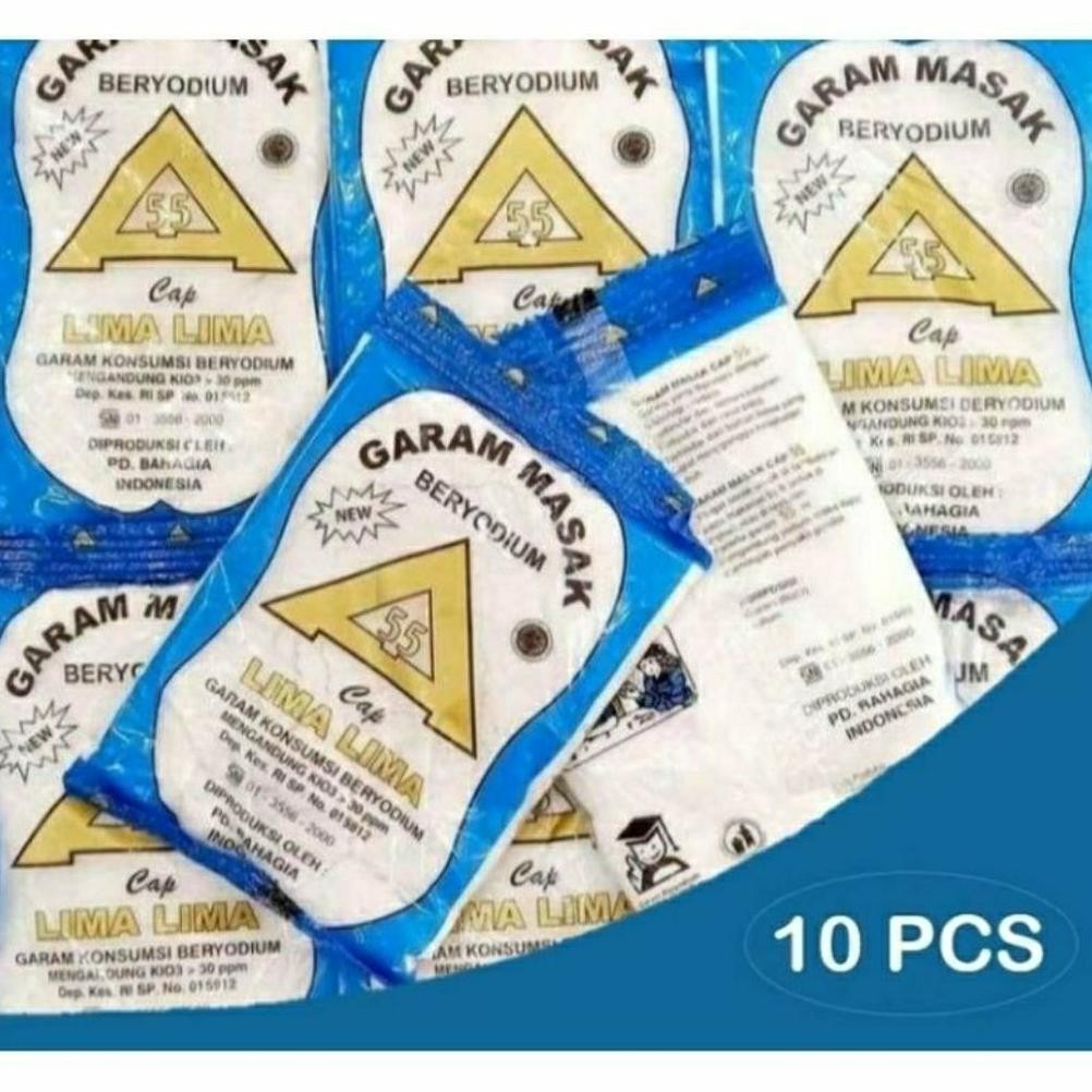 

(Terbaru) 10 Pcs Garam Masak Dapur Cap Segitiga Mas Beryoudium Salt Himalaya Termurah (Terlaris)