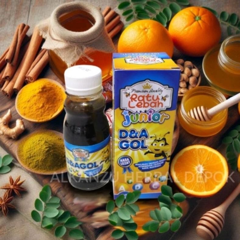 

(Terbaru) MADU ANAK RATU LEBAH JUNIOR DHA GOLD BPOM (Terlaris)