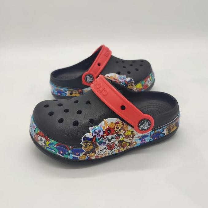 Sendal Crocs Anak Crocs Paw Patroll Led Original