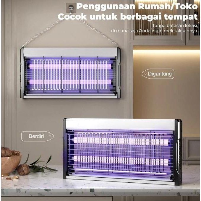 

Insect Killer Perangkap Nyamuk Lalat Lampu Uv 4W 7W 10W 15W Watt