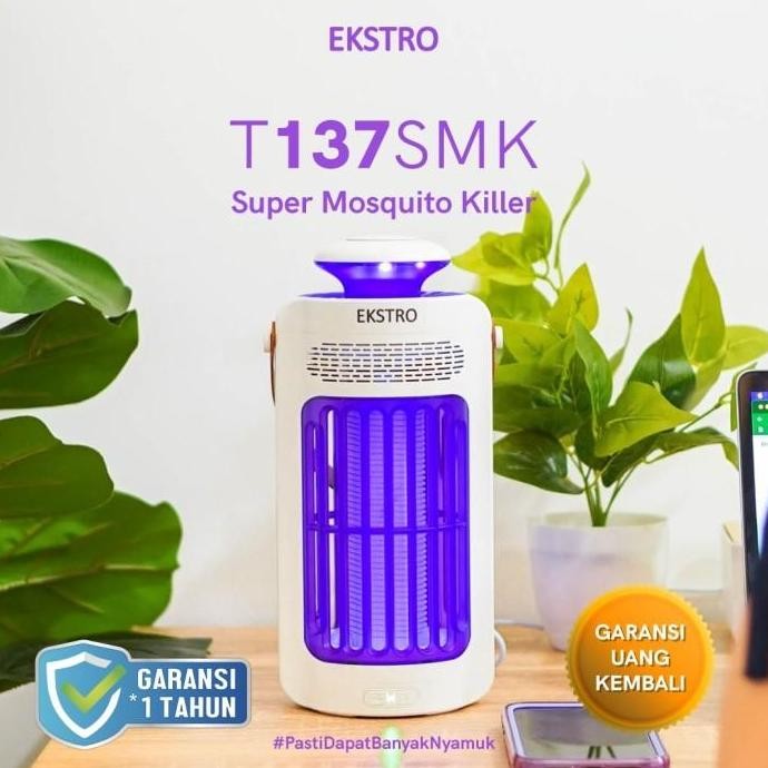 

Ekstro T137Smk Super Mosquito Killer -Perangkap Nyamuk Lampu Penangkap