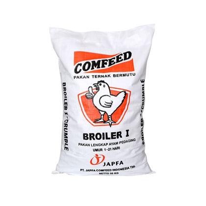 Yl-24 Tu-67 Ed-76 Br Bw Comfeed 1 Kg Broiler Crumble Voer Pakan Makanan Ayam Unggas Bebek Burung Puy