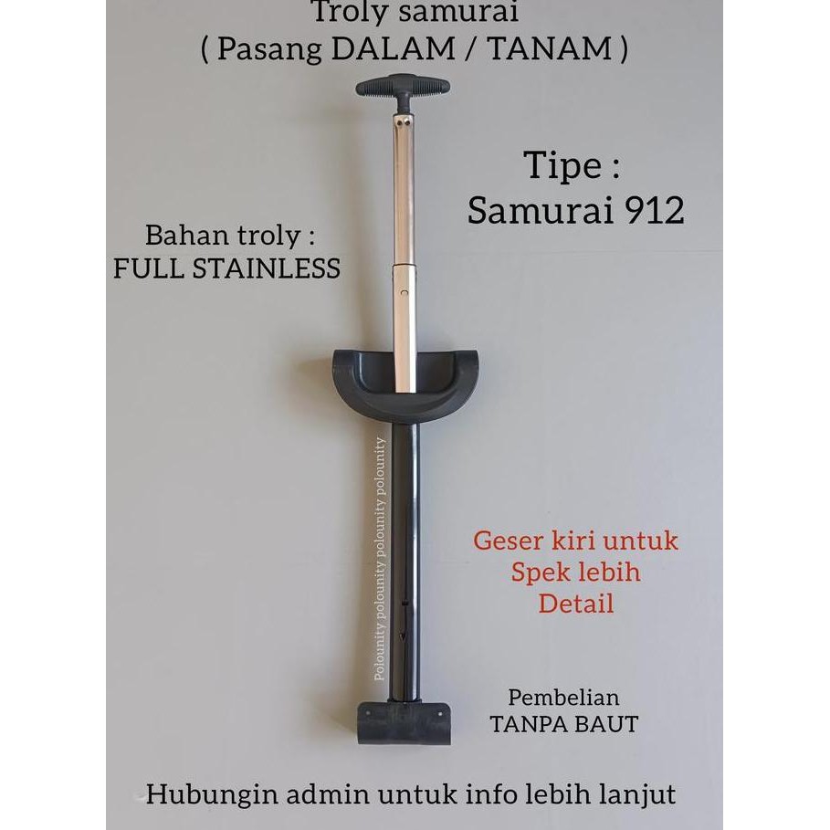 ;&;&;&;&] TROLY KOPER, TROLI TRAVEL BAG, TROLI TAS 912