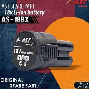 Kualitas terbaik] AST AS18BX Baterai Bor Cordless  AS 18 BX 18 VOLT