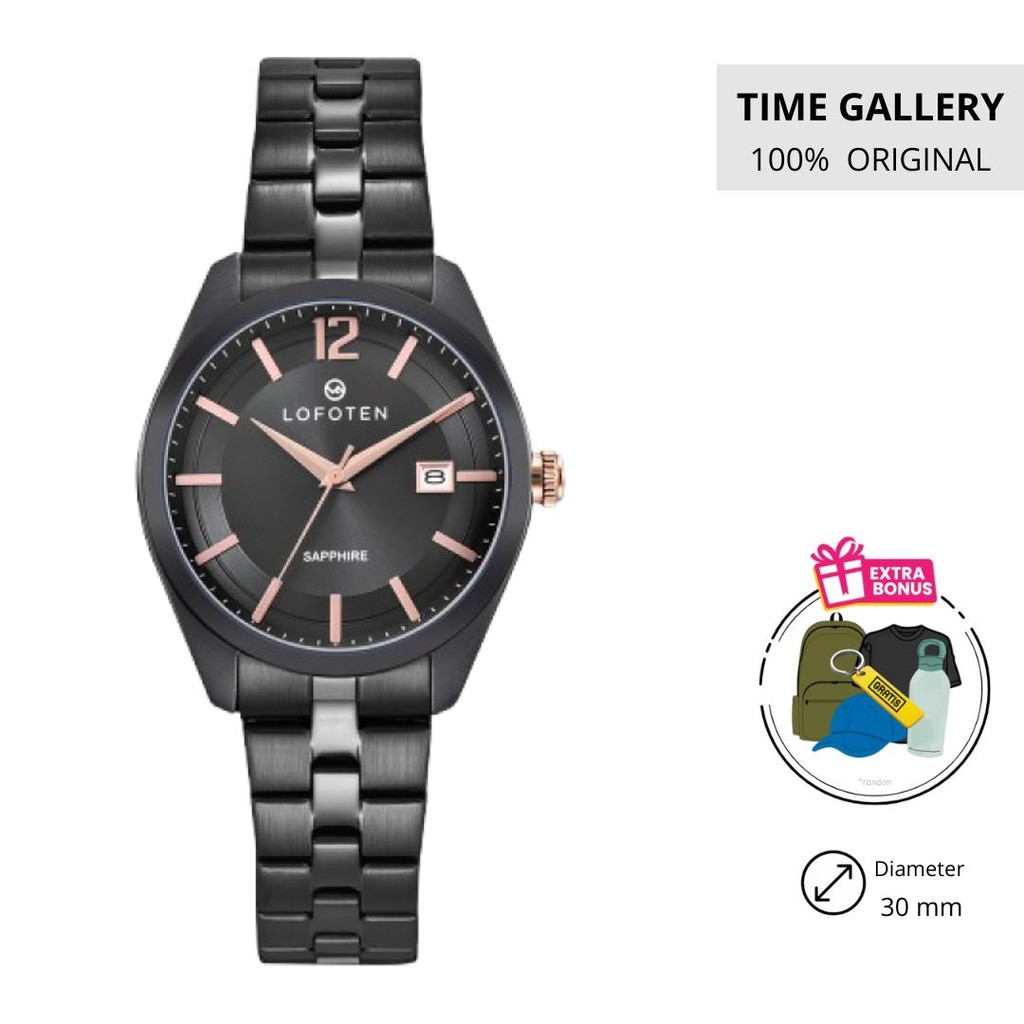 Jam tangan original lofoten ori f-8106l bk4 f8106lbk4 f 8106 lbk4 f8106 l lb k4