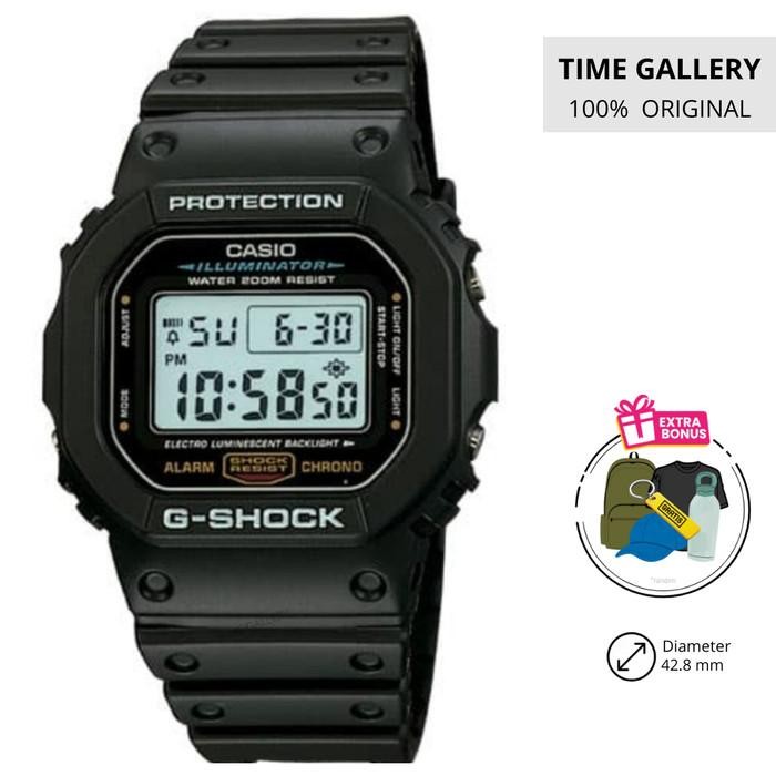 Jam Tangan Pria Casio Original G-Shock ori gshock dw5600e1vdf dw-5600e-1vdf 1 5600 dw5600e