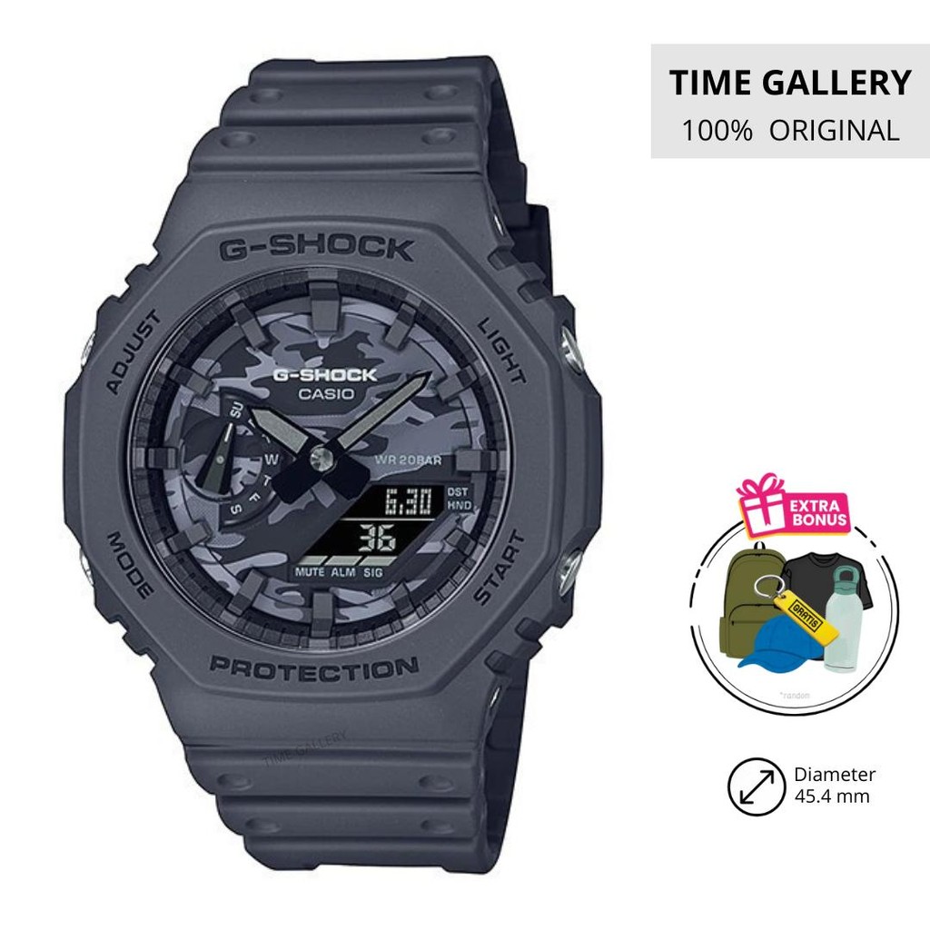 Jam Tangan 100% Original Casio Ori G-Shock ga-2100ca-8adr ga2100ca8adr ga2100ca 8a 8 2100