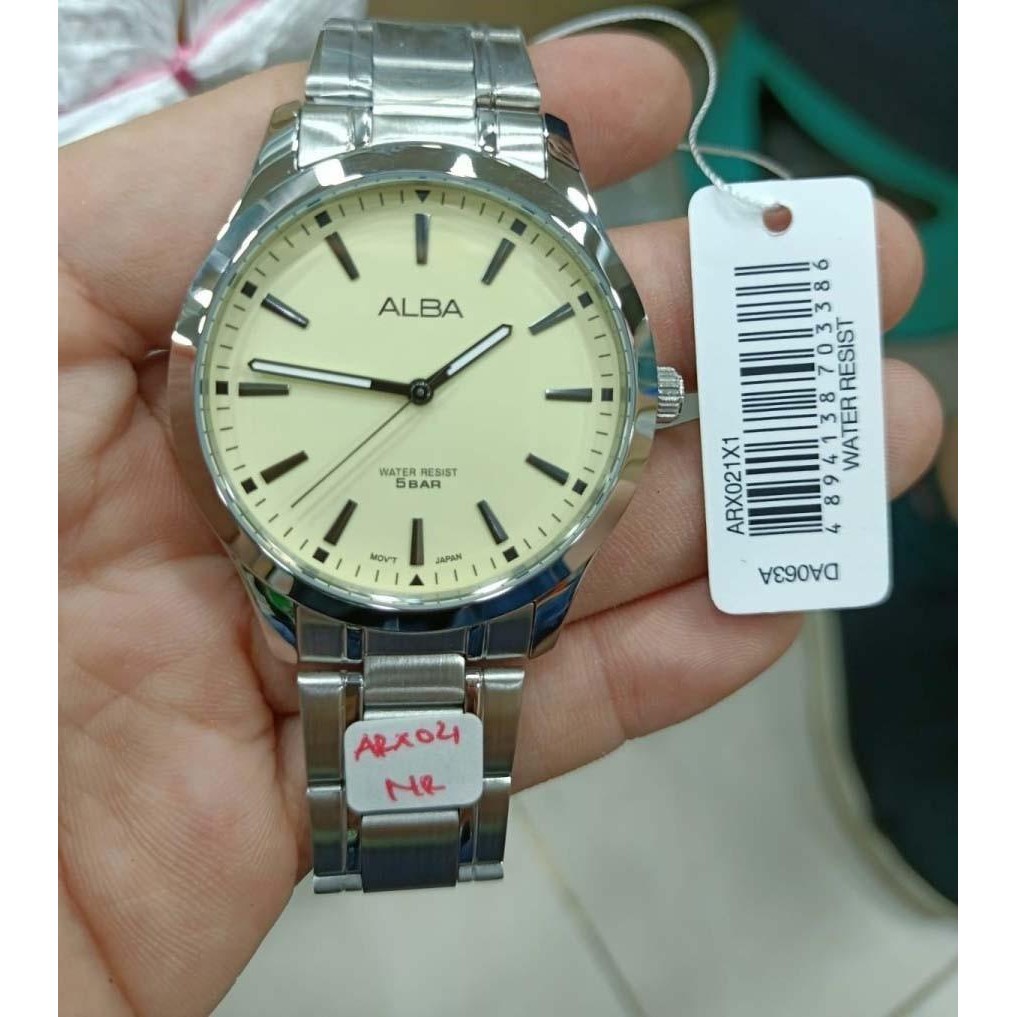 Jam Tangan Pria Alba arx021 arx021x1 original / ori