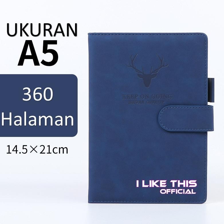 

Trend - Buku Agenda Kerja Catatan Kerja Notebook Notepad Ukuran A5 Bisa Cetak Logo Buku
