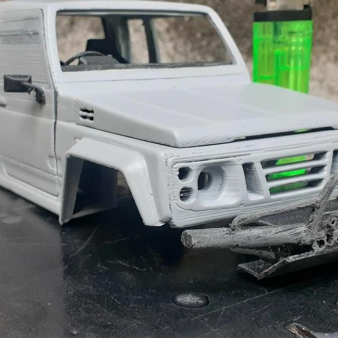 @@@@] body RC WB 133mm SCX24 lengkap interior