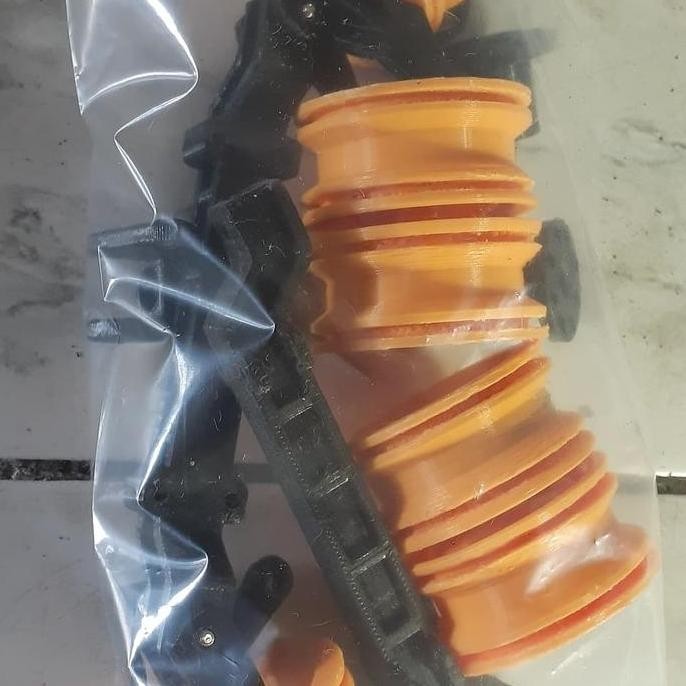 @@@@] paket velg dan steering RC truck Fuso 1/16