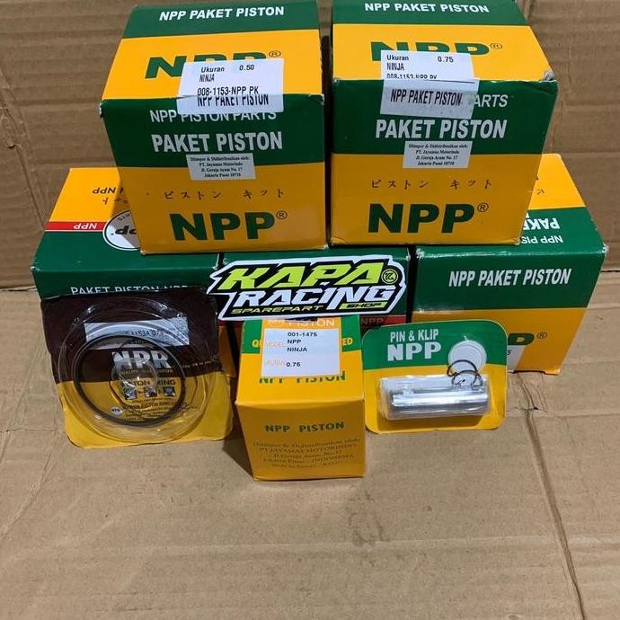 Piston Ninja R Npp Piston Set Ring Pin 15 Kapa Racing Motorcycle