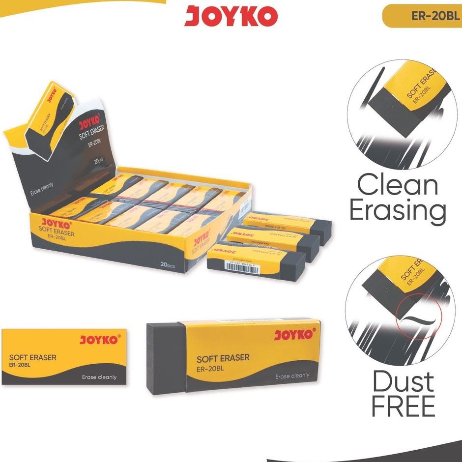 

Joyko Eraser Penghapus 1 Pa Erb20Isi 20 Pcs
