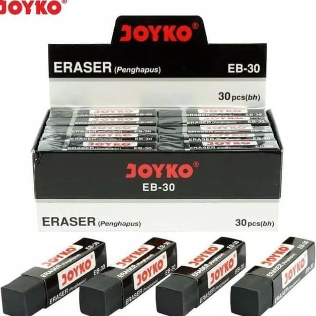 

Penghapus Eraser Sedang Hitam Joyko Eb 30 1 Pa