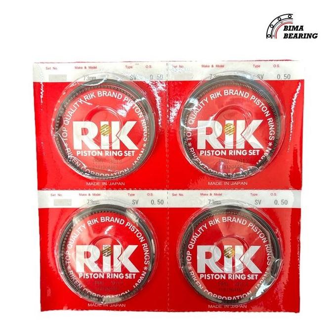 Promo Piston Ring Seher Seker Ertiga Lama Old New Swift Karimun Wagon R K10B K14B Rik Riken Japan Or