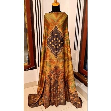 GJ - BAHAN / KAIN JUMPUTAN PALEMBANG ASLI SUTRA SILK