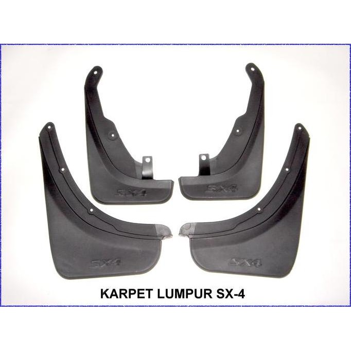 Mudguard/Karpet Lumpur Suzuki Sx4/X-Over