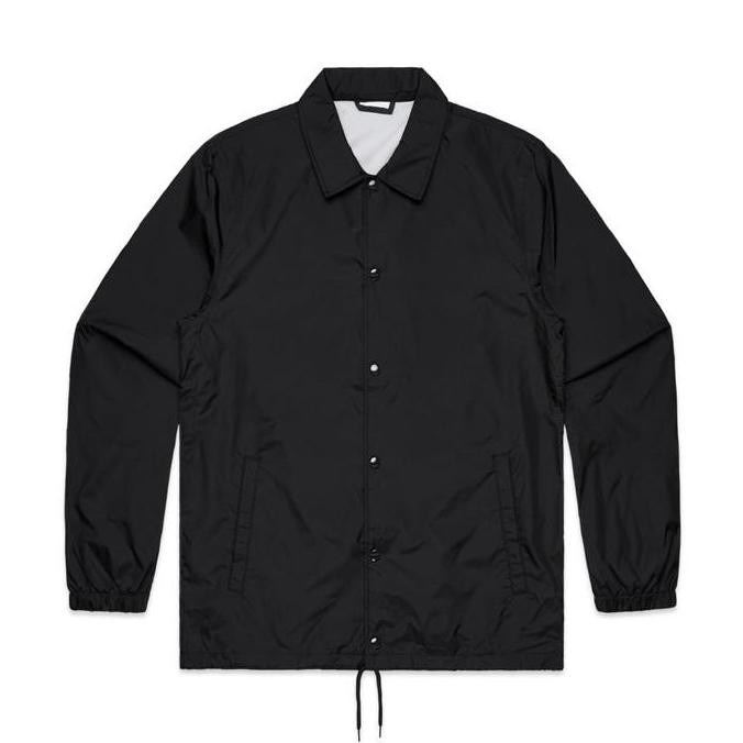 CUCI GUDANG Jacket Coach Windbreaker HITAM DAN NAVY Polos Murah Parasut Jaket Coach Pria Bisa custom