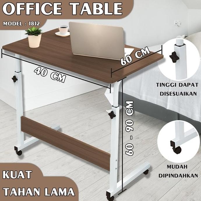 Bettergrow Cod Meja Komputer & Printer Minimalis Adjustable Office Tablel Fleksibel Co