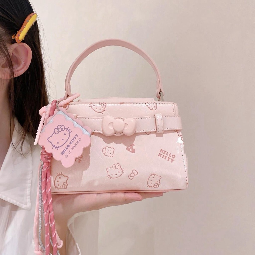 【TasBagus】【COD】Tas Selempang Bahu Feminin Berwarna Pink Baru Tahun 2025 Yang Bernilai Tinggi