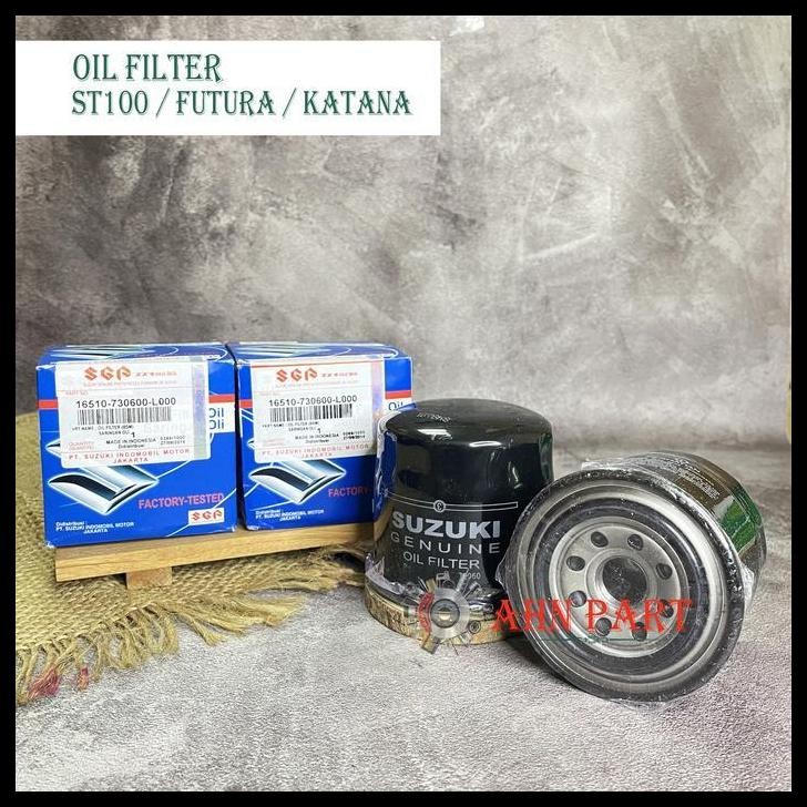 TERMURAH OIL FILTER / SARINGAN OIL SUZUKI ST100 / KATANA FUTURA ZEBRA 