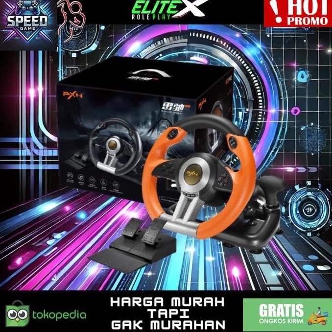 Stir Setir Pxn Steering Wheel Racing Pxn V3 V3Ii For Ps3 Ps4 Pc Xbox Co