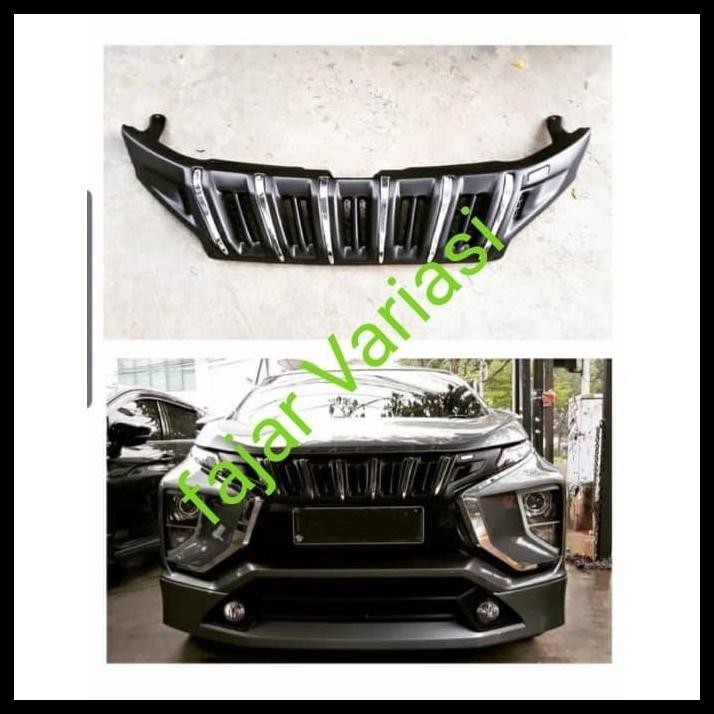TERBARU GRILL APOLLO XPANDER HITAM GLOSSY CHROME / SEVENCODE 
