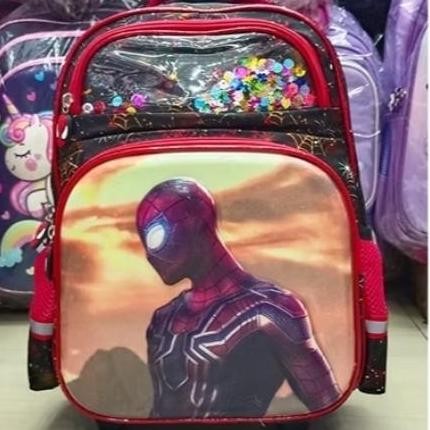 Tas Troli Anak Dinosaurus/ Tas Dorong Dino Tk/ Trolley Bag School Laki