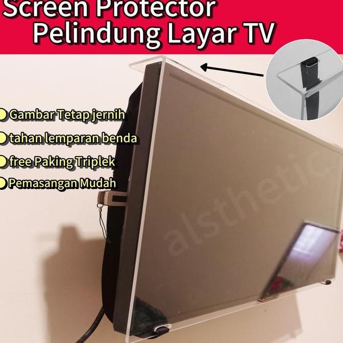 Pelindung Layar Tv 50 Inch | Cover Tv | Screen Protector | Screen Guard Co