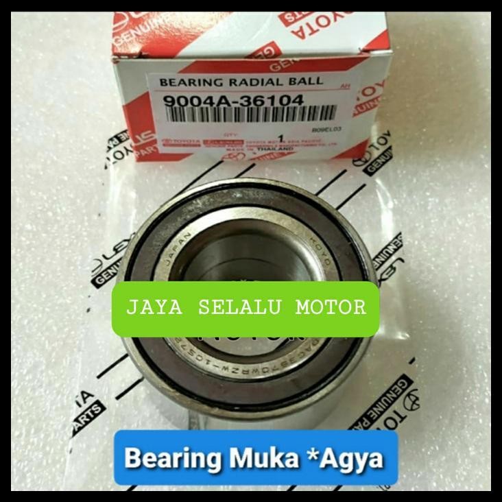 TERMURAH BEARING RODA DEPAN AGYA AYLA (ABS) LAHAR RODA DEPAN AGYA AYLA 