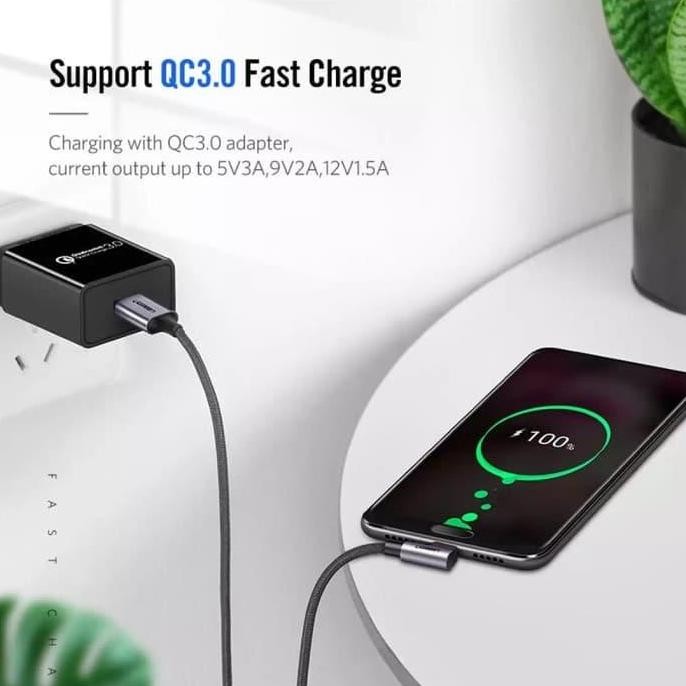 Ugreen Nylon Kabel Usb Type C To Usb Kabel Tipe C Ugreen Siku L Pubg