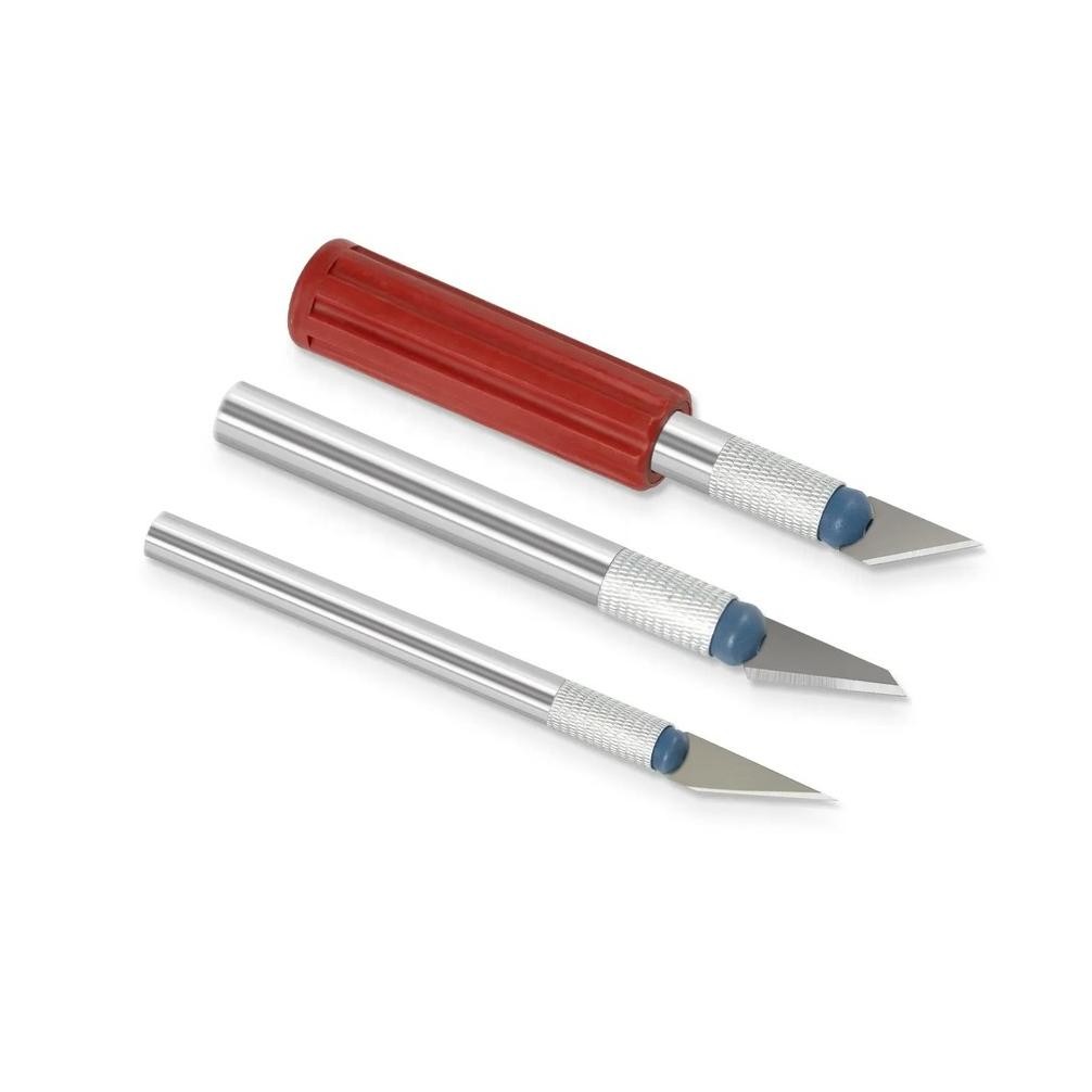 

Ghs-55 Gb29 Pisau Ic Presisi 13 In 1 Gagang Plastik Cutter Acrylic Alat Ukir Original Viral