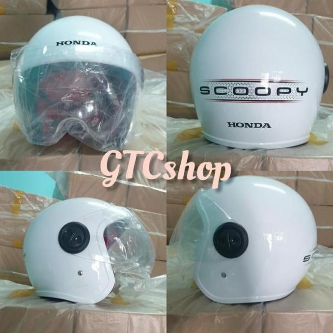 Helm Scoopy Warna Putih